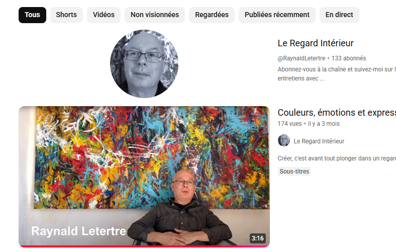 Discussion avec Raynald Letertre